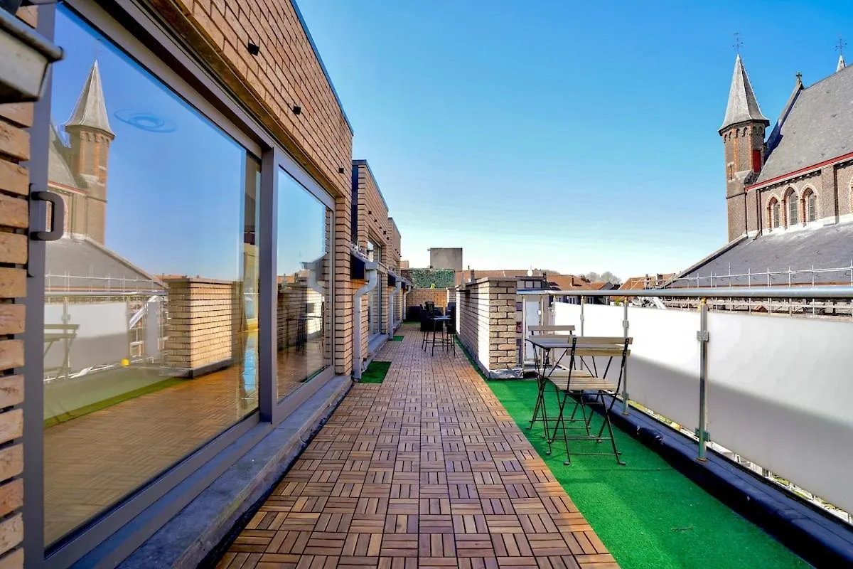 Penthouse With A Neo-Gothic Parish Church View Ghent Belgium