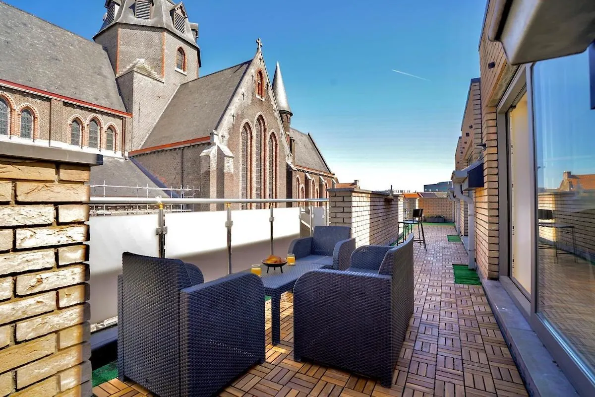 Penthouse With A Neo-Gothic Parish Church View Ghent
